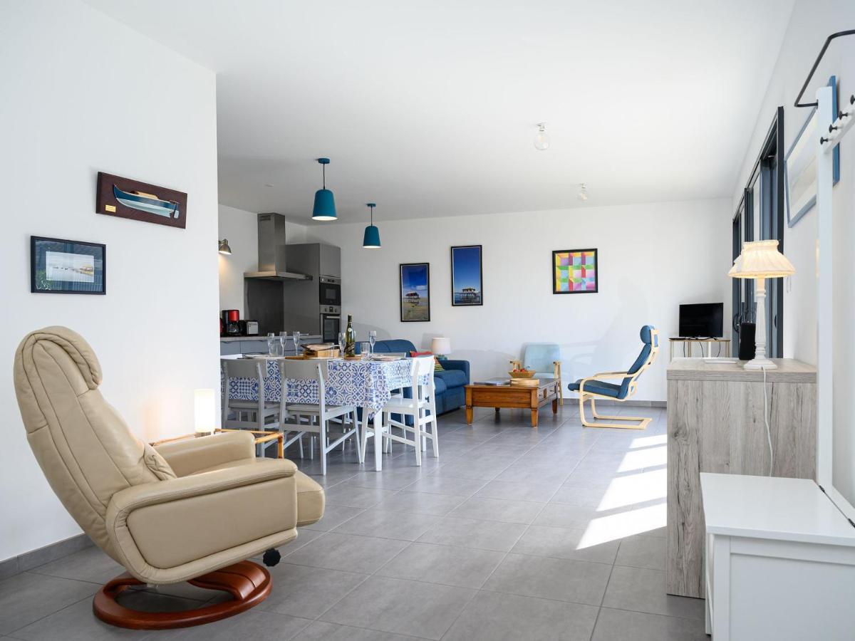 Maison Moderne Pres Plage Aiguillon - 2 Chambres, Terrasse, Jardin, Parking - Calme Et Confort - Fr-1-420-63 Arcachon Eksteriør bilde